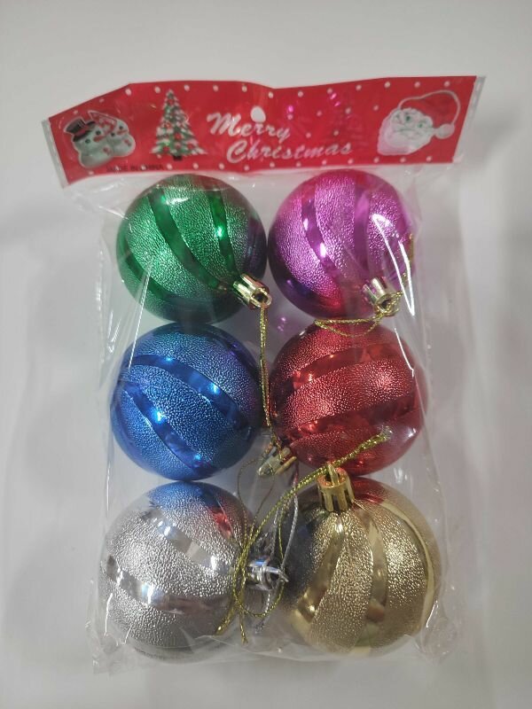 ENG111 - 6 CM TOP KARIŞIK 6'LI